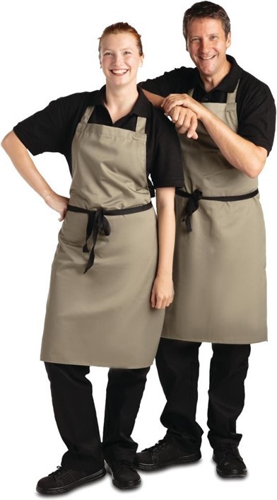  Whites Polycotton Bib Apron Olive 