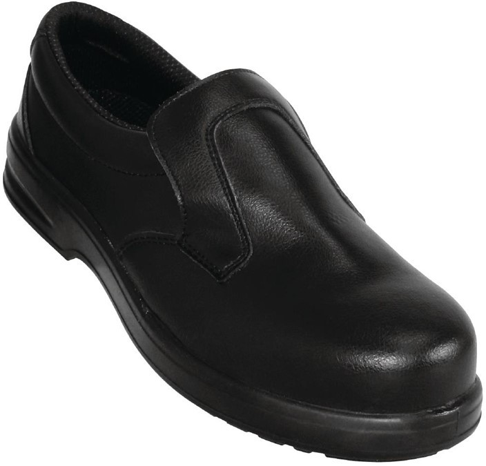  Lites Safety Slip On Black 