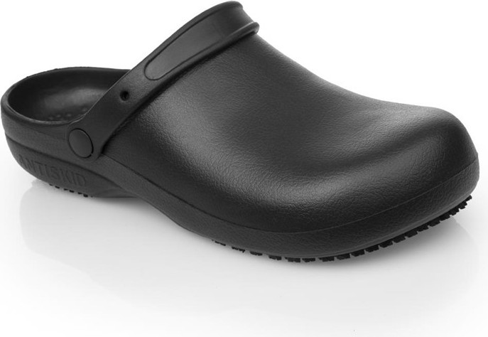  Slipbuster Chefs Clog Black 