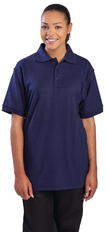  Gastronoble Unisex Polo Shirt Navy Blue 