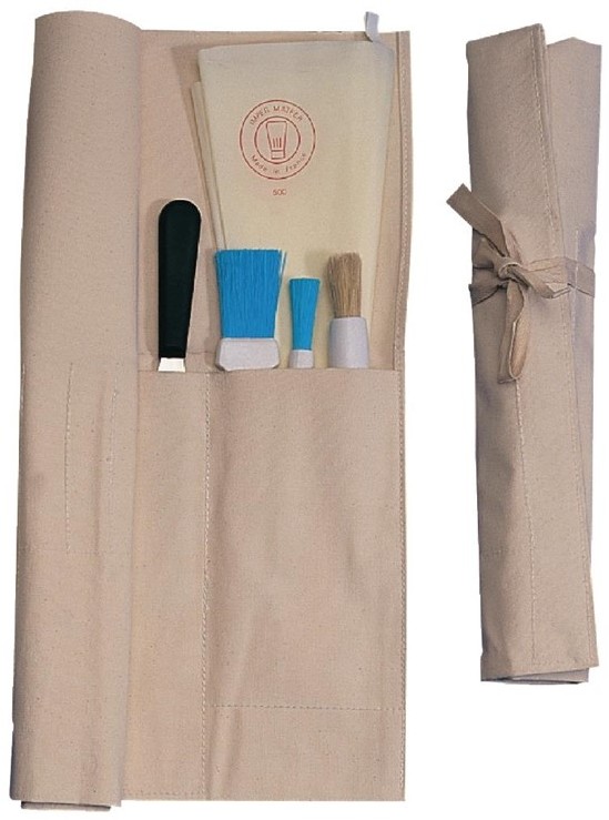  Vogue Canvas Knife Wallet 10 Slots 