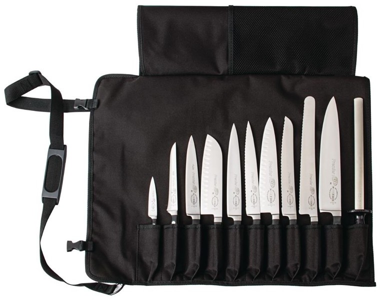  Dick Black Textile Roll Bag and Strap 11 Slots 