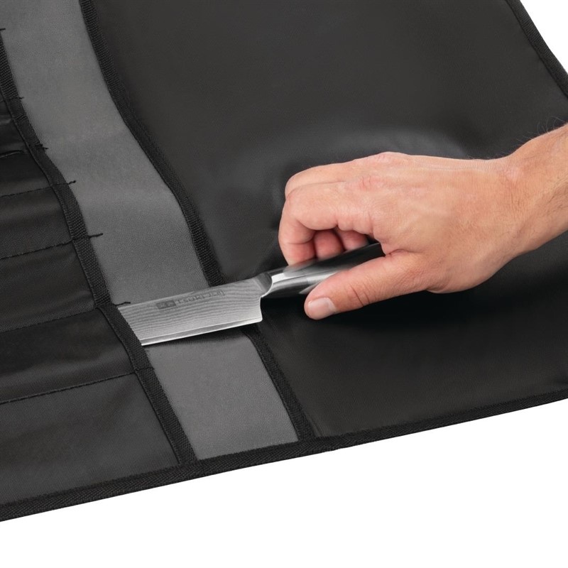  Vogue Nylon Knife Roll Bag 13 Slots 