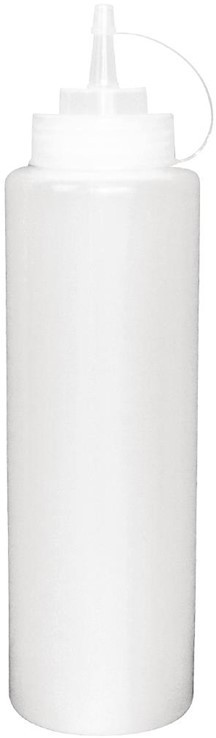  Vogue Clear Squeeze Sauce Bottle 8oz 