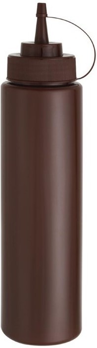  Vogue Brown Squeeze Sauce Bottle 35oz 