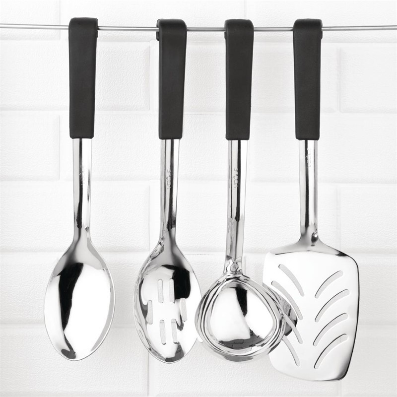  Vogue Black Handled Ladle 340mm 