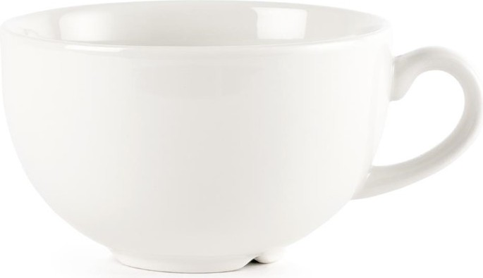  Churchill Plain Whiteware Cappuccino Cups 340ml (Pack of 24) 