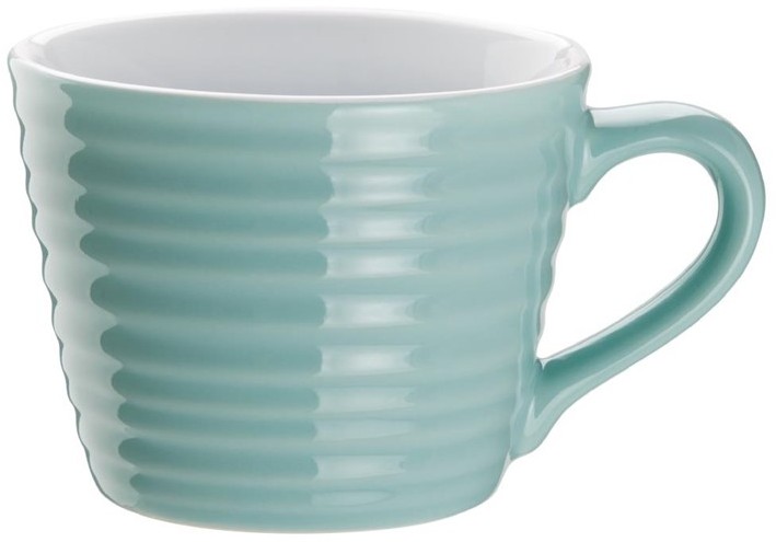  Olympia Caf&eacute; Aroma Mugs Aqua 230ml (Pack of 6) 