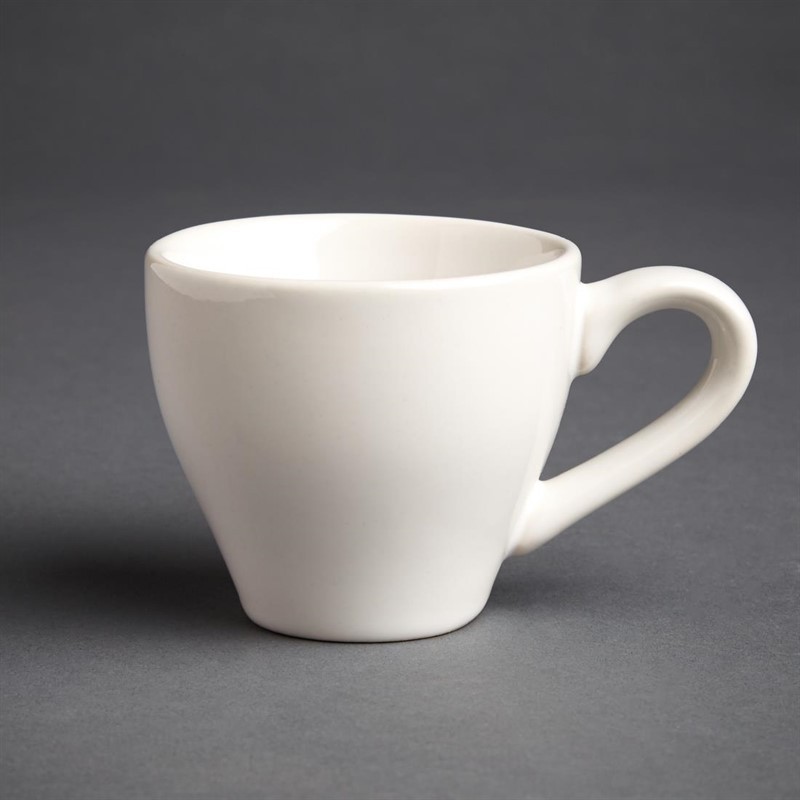  Olympia Cafe Espresso Cups White 100ml (Pack of 12) 