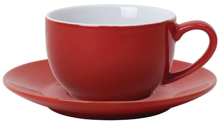  Olympia Cafe Coffee Cups Red 228ml (Pack of 12) 