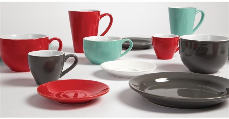  Olympia Cafe Coffee Cups Red 228ml (Pack of 12) 
