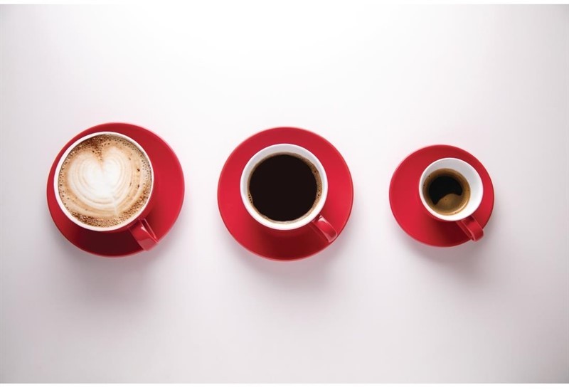  Olympia Cafe Coffee Cups Red 228ml (Pack of 12) 