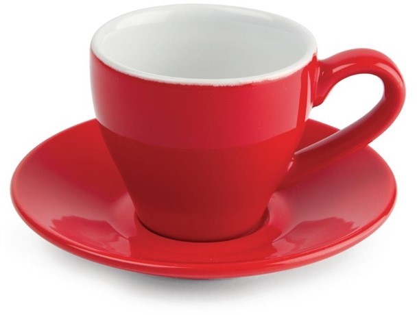  Olympia Cafe Espresso Saucers Red 116.5mm (Pack of 12) 