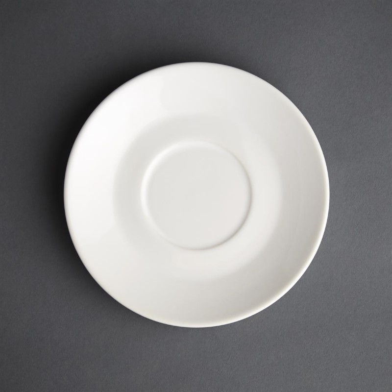  Olympia Cafe Saucers White 158mm (Pack of 12) 