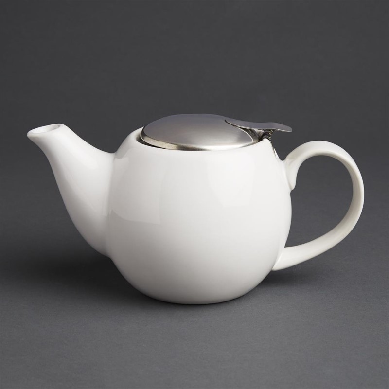  Olympia Cafe Teapot 510ml White 
