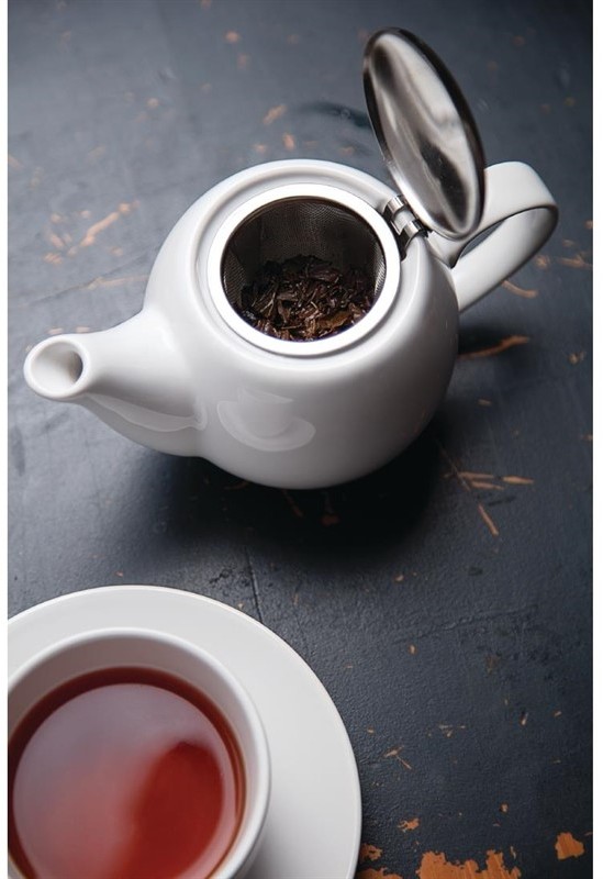  Olympia Cafe Teapot 510ml White 