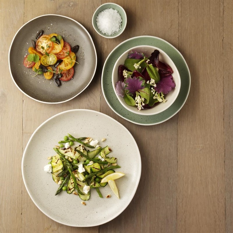  Olympia Chia Plates Sand 270mm (Pack of 6) 