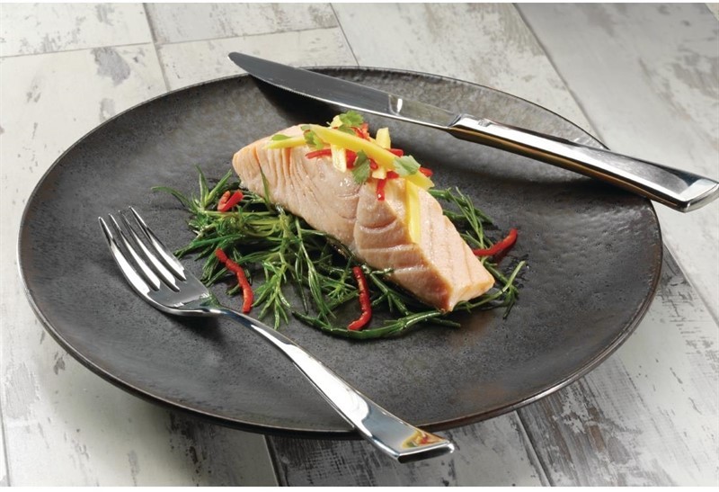  Olympia Fusion Round Coupe Plate 270mm (Pack of 4) 