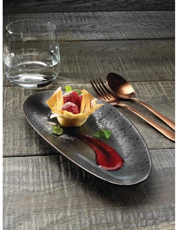  Olympia Fusion Oval Plate 250mm (Pack of 6) 