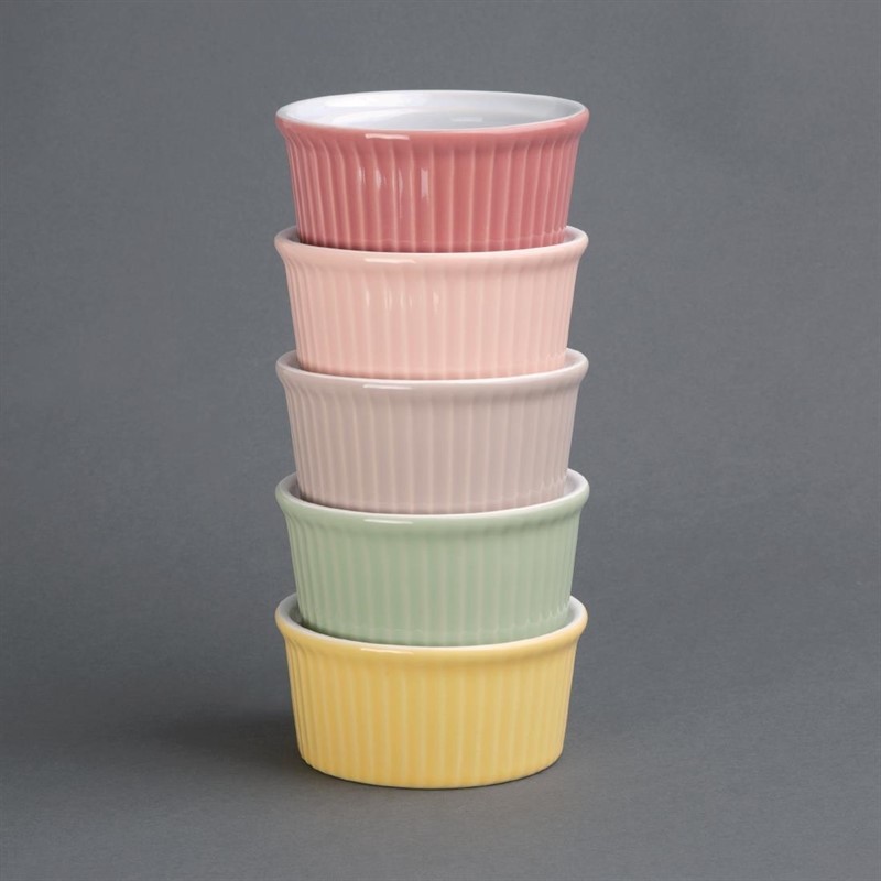  Olympia Pastel Ramekin Green 145ml (Pack of 12) 