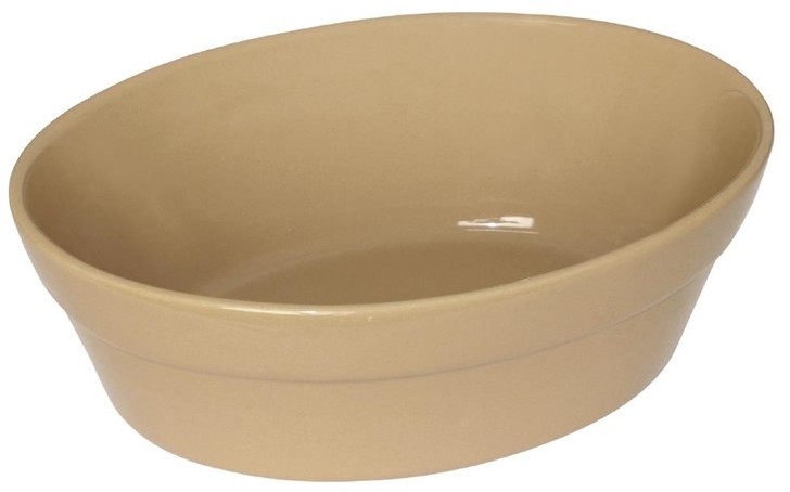  Olympia Stoneware Oval Pie Bowls 161 x 116mm (Pack of 6) 