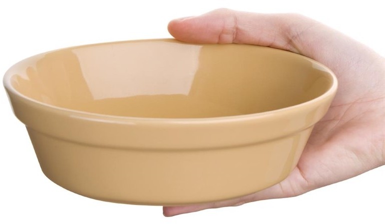  Olympia Stoneware Oval Pie Bowls 161 x 116mm (Pack of 6) 