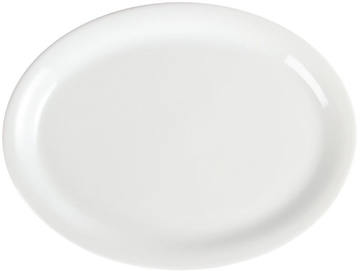  Olympia Whiteware Oval Platters 295mm (Pack of 6) 