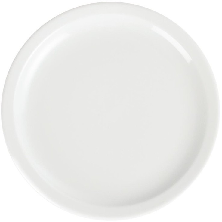  Olympia Whiteware Narrow Rimmed Plates 230mm (Pack of 12) 
