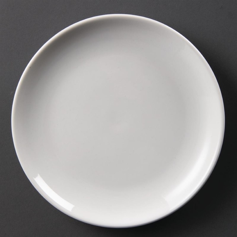 Olympia Whiteware Coupe Plates 200mm (Pack of 12) 