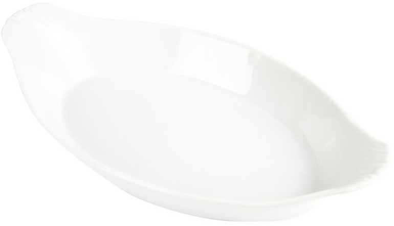  Olympia Whiteware Oval Eared Dishes 289mm (Pack of 6) 