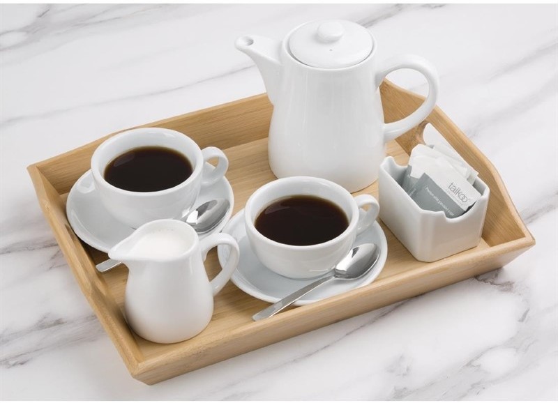  Olympia Whiteware Elegant Cups 230ml 8oz (Pack of 12) 