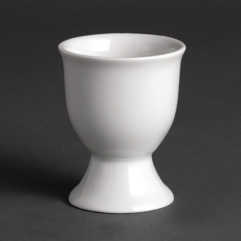  Olympia Whiteware Egg Cups 68mm (Pack of 12) 