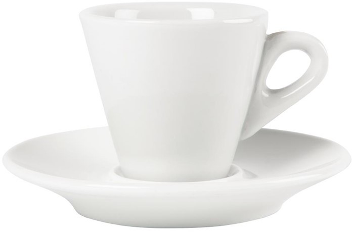  Olympia Whiteware Conical Espresso Cups 60ml 2oz (Pack of 12) 