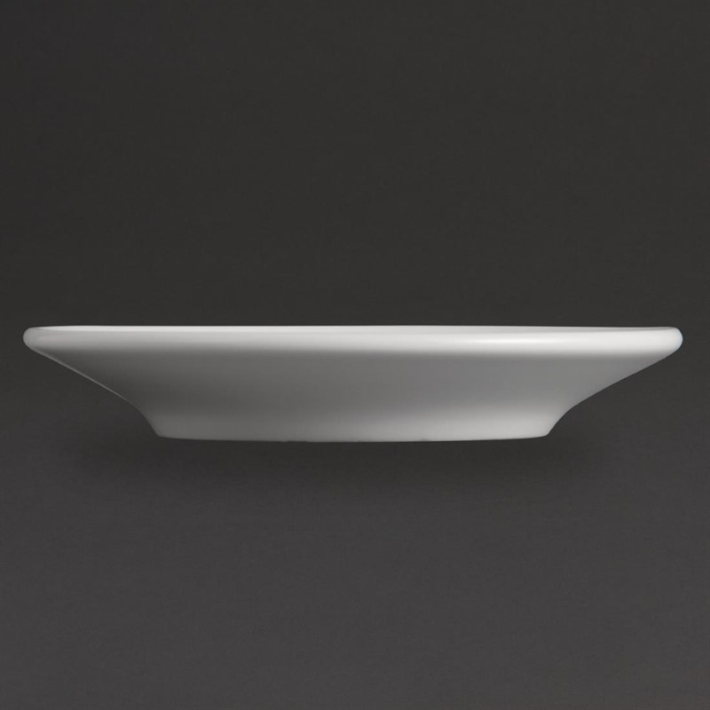  Olympia Whiteware Espresso Saucers 120mm (Pack of 12) 