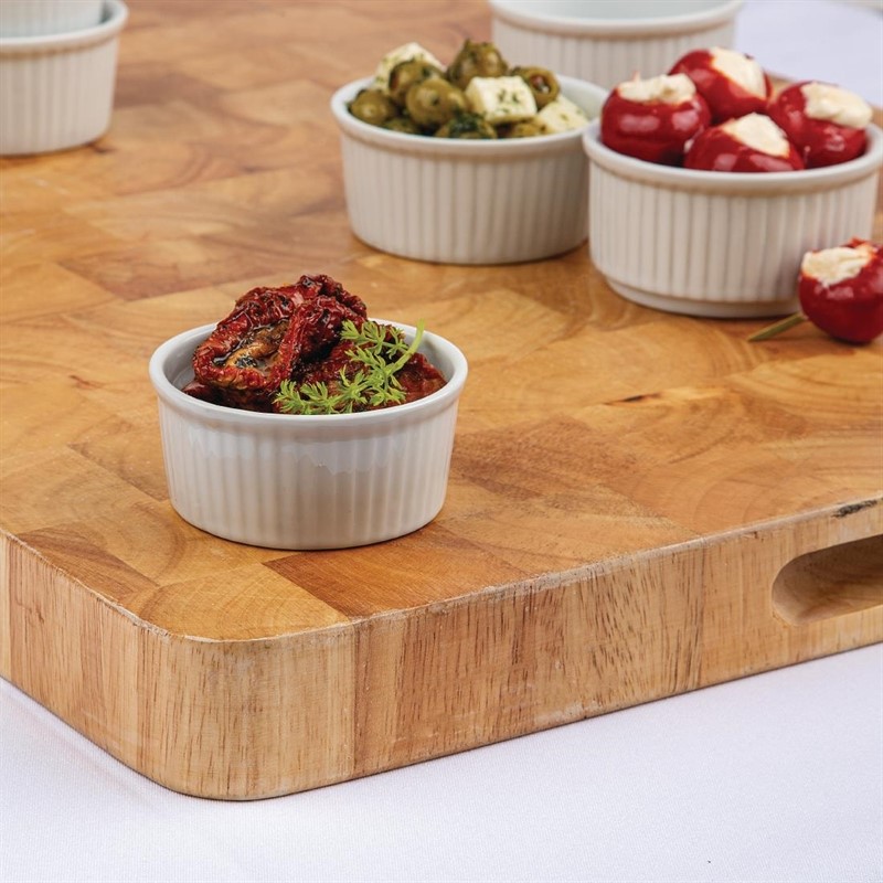 Olympia Whiteware Ramekins 80mm (Pack of 12) 