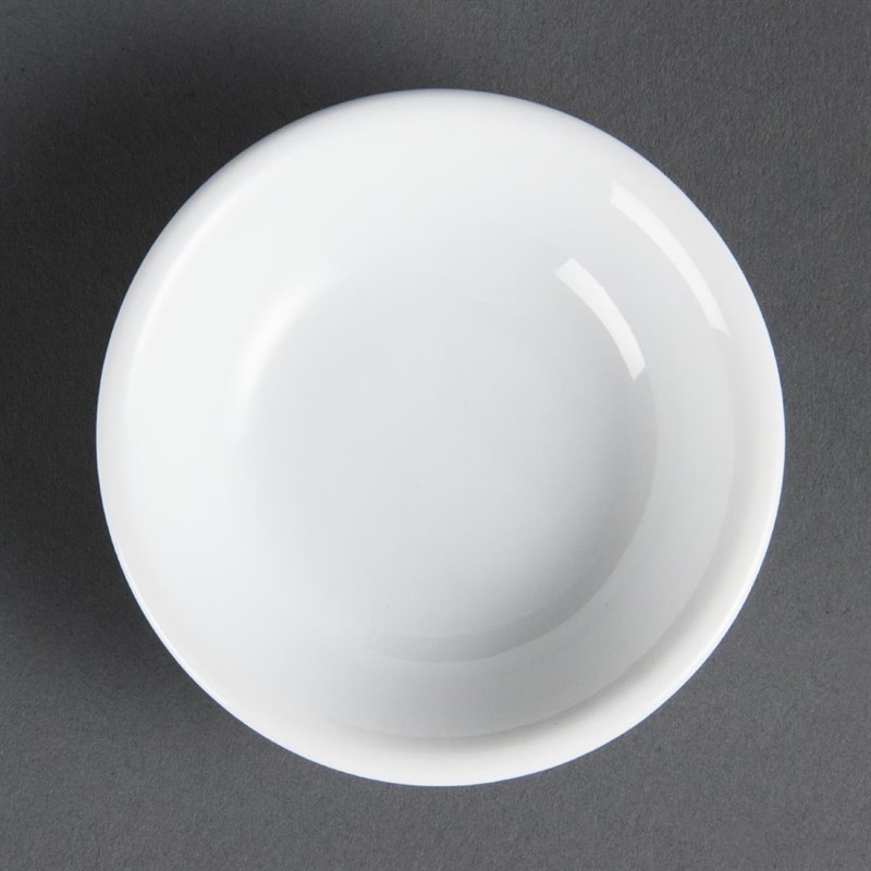  Olympia Whiteware Soy Dishes 70mm (Pack of 12) 