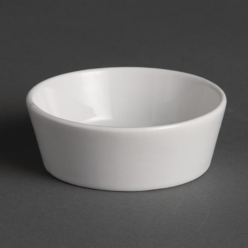  Olympia Miniature Circle Dishes 75mm (Pack of 12) 