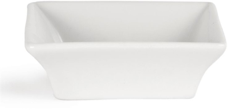  Olympia Miniature Square Dishes 75mm (Pack of 12) 