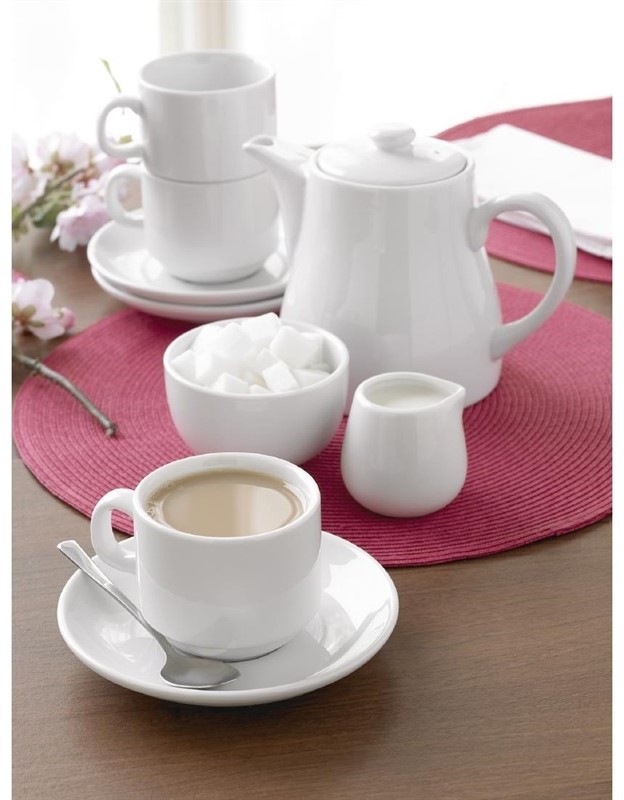 Olympia Whiteware Compact Jugs 43ml (Pack of 12) 