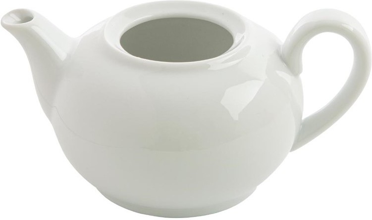  Olympia Whiteware Teapots 426ml (Pack of 4) 