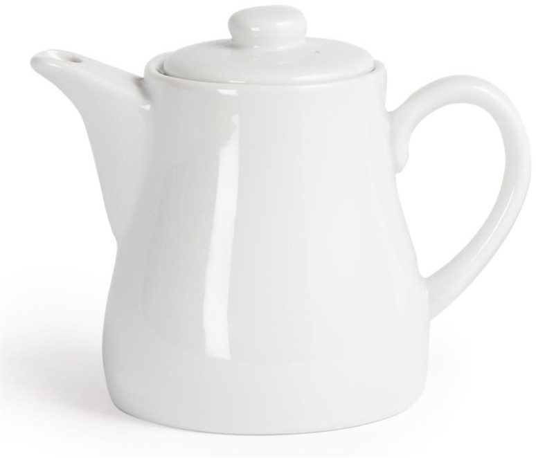  Olympia Whiteware Teapots 483ml (Pack of 4) 