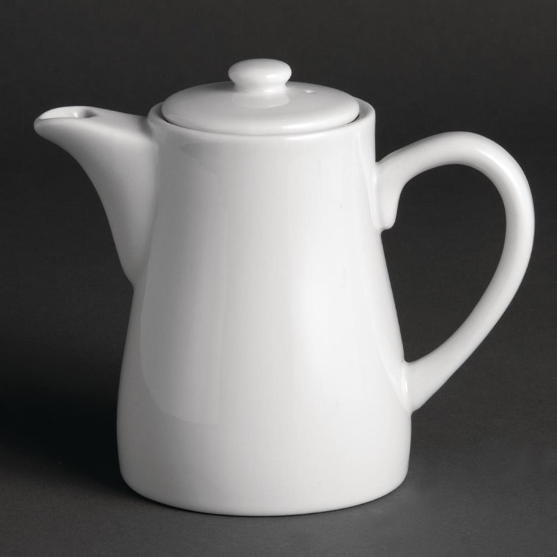  Olympia Whiteware Coffee Pots 310ml (Pack of 4) 