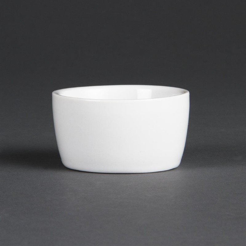  Olympia Whiteware Butter Dish 62mm (Pack of 12) 