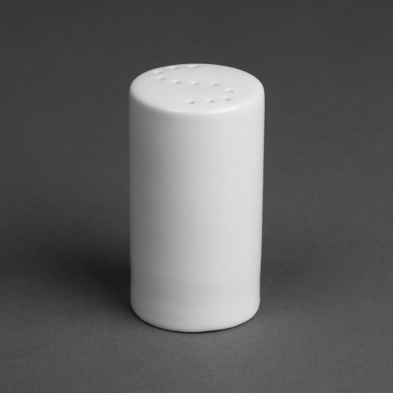  Olympia Whiteware Salt Shakers 80mm (Pack of 12) 