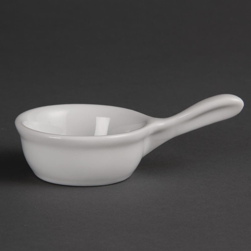  Olympia Miniature Pan Shaped Bowls 35ml 1.2oz (Pack of 12) 