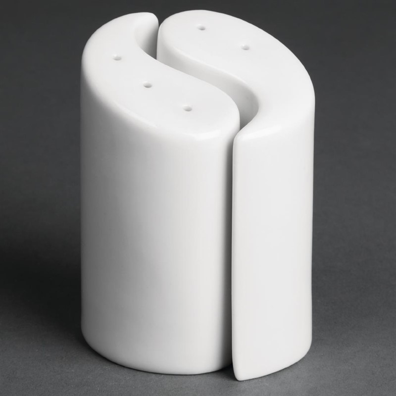  Olympia Ying Yang Salt and Pepper Sets 95mm (Pack of 12) 