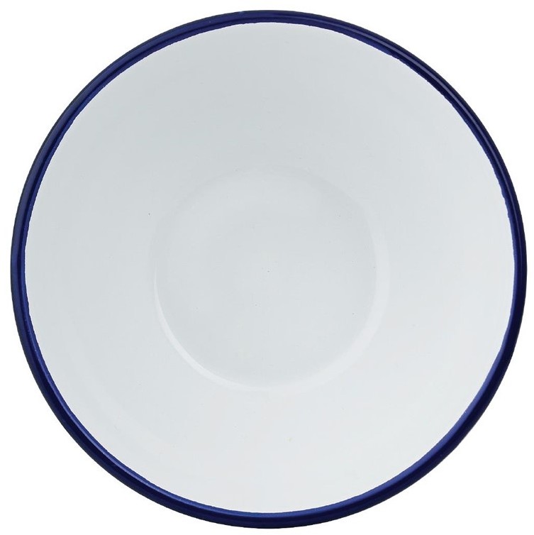  Olympia Enamel Bowls 155mm (Pack of 6) 