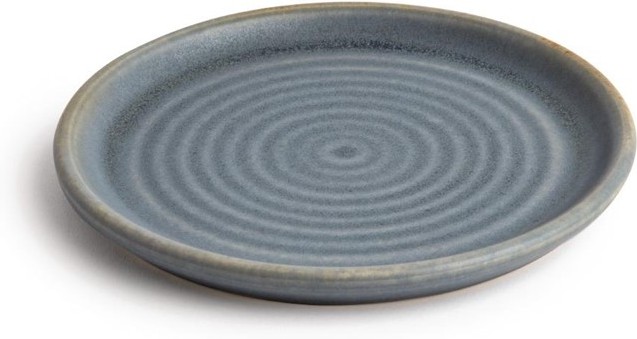  Olympia Canvas Small Rim Round Plate Blue Granite 180mm (Pack of 6) 
