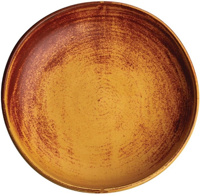  Olympia Canvas Coupe Bowl Sienna Rust 230mm (Pack of 6) 