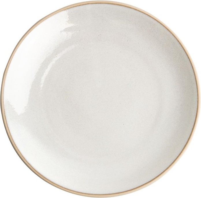  Olympia Canvas Concave Plate Murano White 270mm (Pack of 6) 